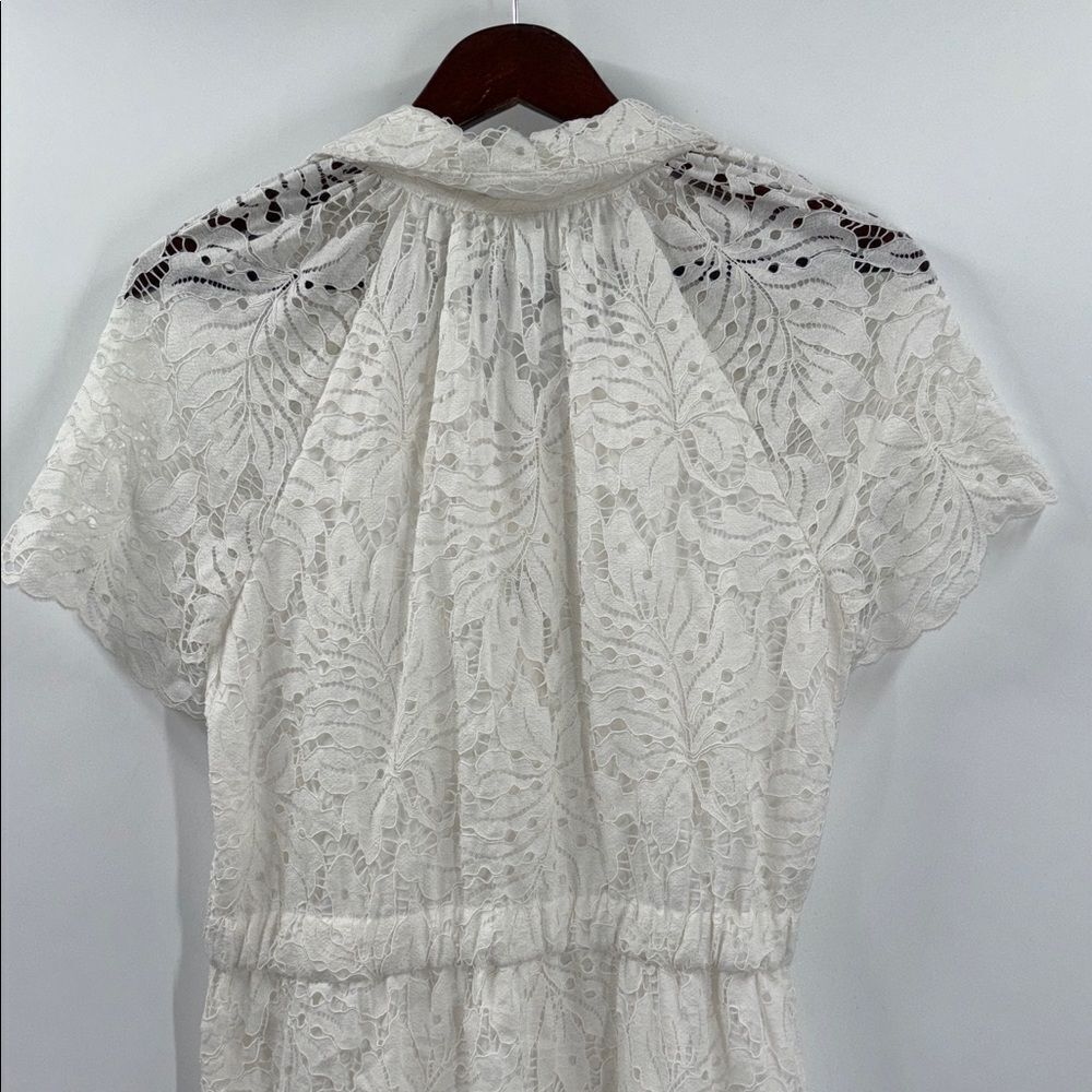Trina Turk White Lace Midi Dress - Picture 8 of 13